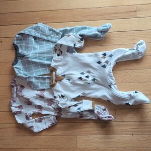 Footie Sleepers ZippyJams 0-3 month